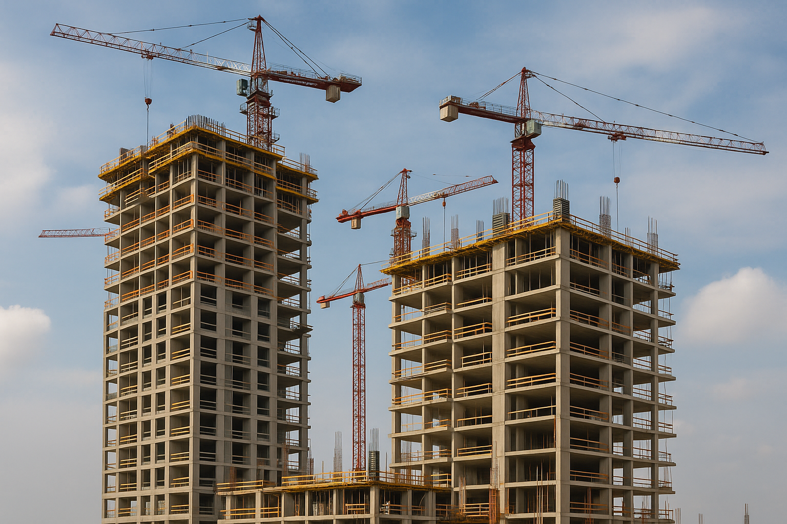 לנפץ את בועת הנדל"ן - בנינים בתנופת בניה